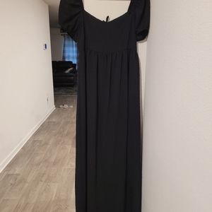 Open back black forever 21 dress